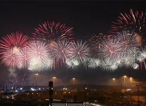 昆山市焰火晚会